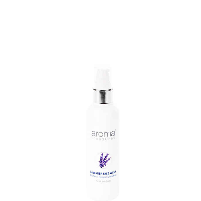 Buy Aroma Treasures Lavender Face Wash (100 ml) - Purplle