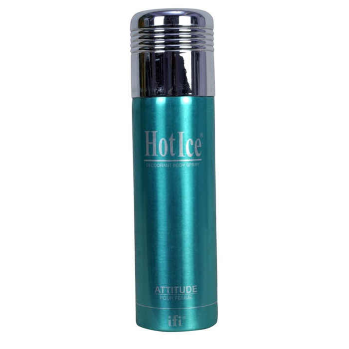 Buy Hot Ice Attitude Deodorant for Women (200 ml) - Purplle