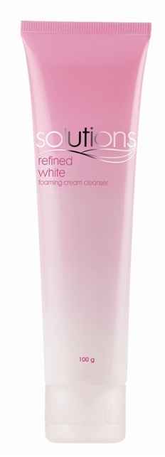 Buy Avon Solutions Refined White Foaming Cream Cleanser (100 g) - Purplle
