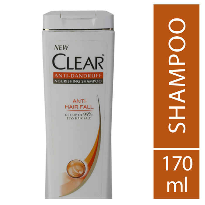Buy Clear Anti Hair Fall Anti Dandruff Shampoo (170 ml) - Purplle
