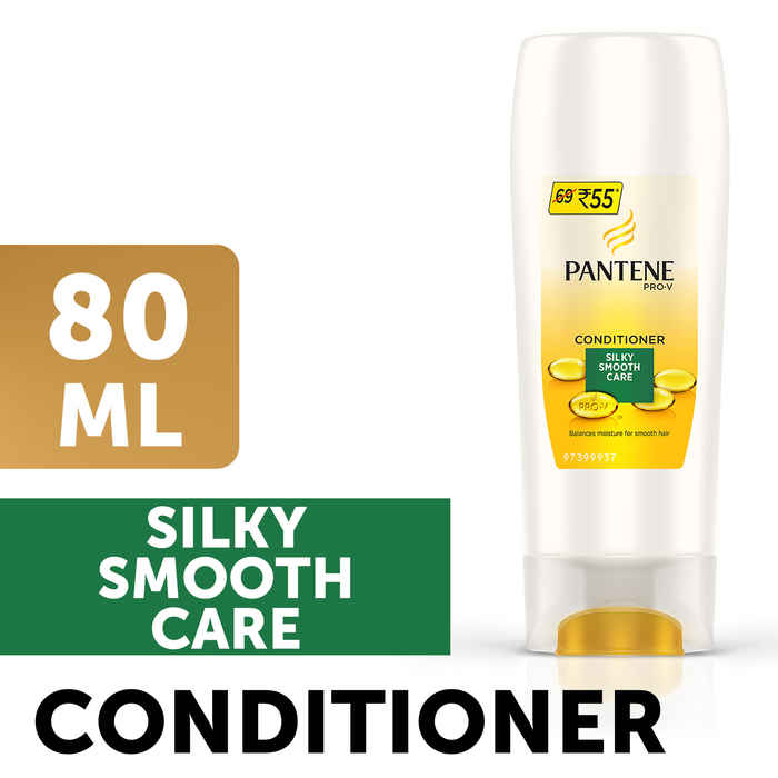Buy Pantene Silky Smooth Care Conditioner (75 ml) - Purplle