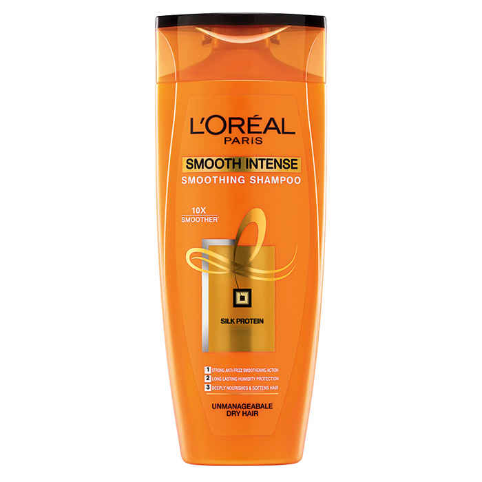 Buy L'Oreal Paris Smooth Intense Smoothing Shampoo (75 ml) - Purplle