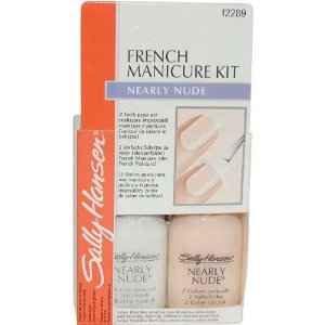 Buy Sally Hansen Nearly Nude French Manicure Kit Pack Of 2 - Purplle