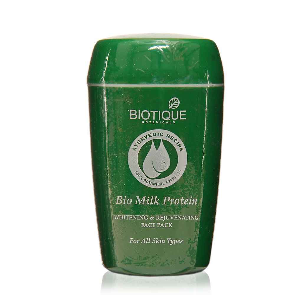 Buy Biotique Whitening & Rejuvenating Face Pack - Bio Milk Protein (275 g) (Pack of 2) - Purplle