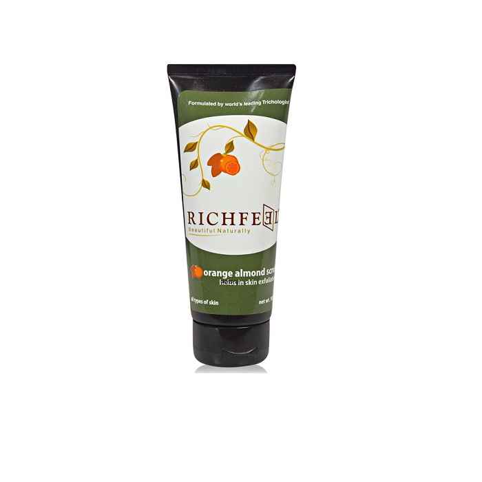 Buy Richfeel Orange Almond Scrub (100 g) (Pack of 3) - Purplle