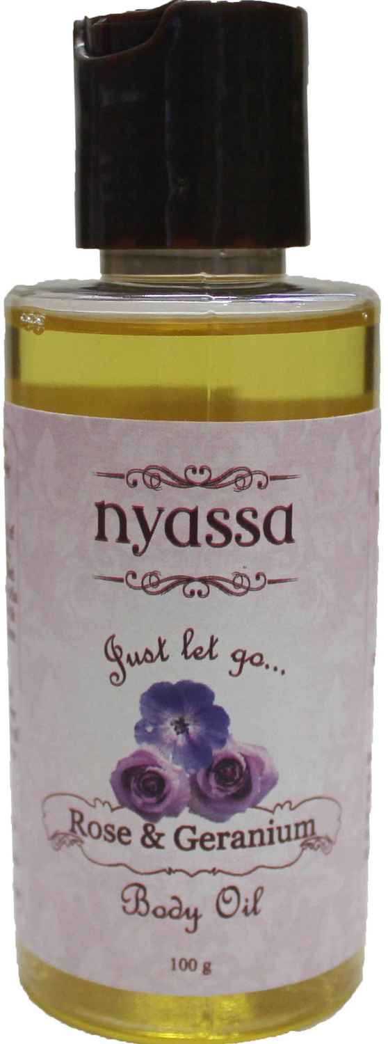 Buy Nyassa Massage Oils Rose And Geranium (100 g) (Pack of 2) - Purplle