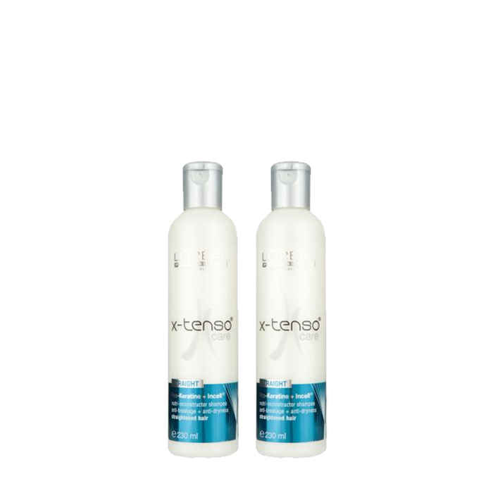 Buy L'Oreal Professionnel X-tenso Care Straight Shampoo (230 ml) (Pack of 2) - Purplle