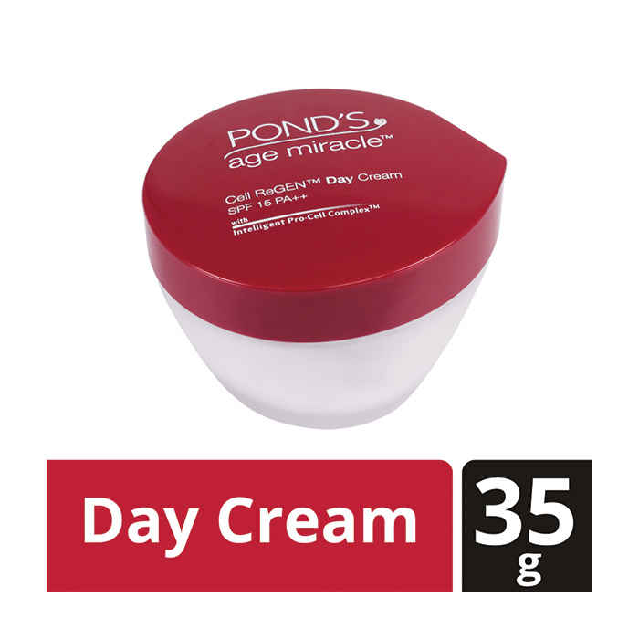 Buy Ponds Age Miracle Cell Regen Day Cream SPF-15 (35 g) - Purplle