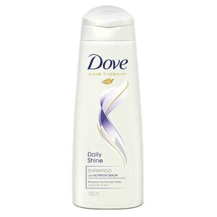 Buy Dove Daily Shine Shampoo (180 ml) - Purplle