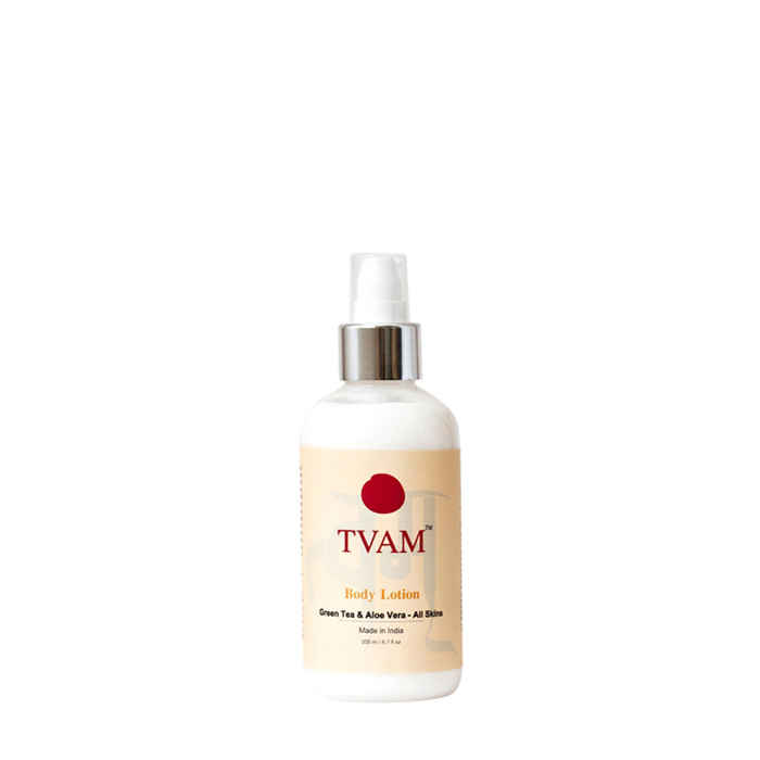 Buy TVAM Green Tea & Aloe Vera Body Lotion (200 ml) - Purplle