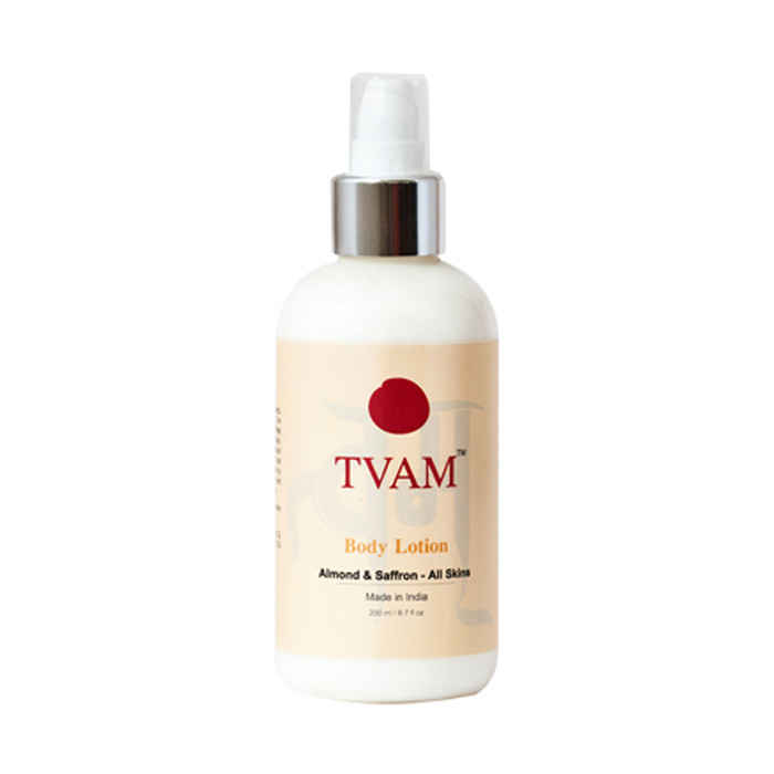 Buy TVAM Almond & Saffron Body Lotion (200 ml) - Purplle