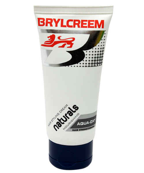 Buy Brylcreem Aqua-Oxy Hair Styling Cream Naturals (75 g) - Purplle