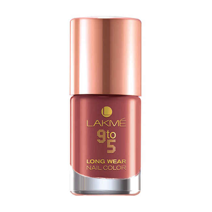 Buy Lakme 9 to 5 Long Wear Nail Color Rust Project (9 ml) - Purplle
