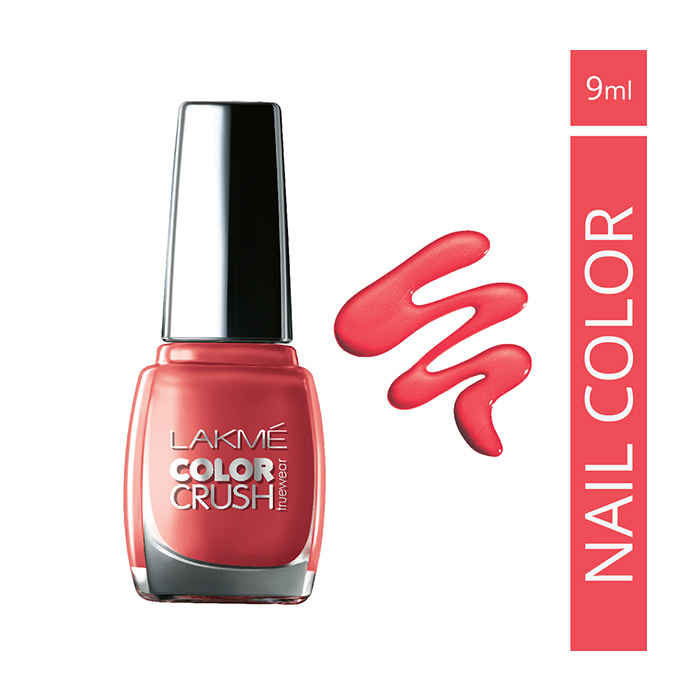 Buy Lakme True Wear Color Crush Nail Color Pinks 23 (9 ml) - Purplle