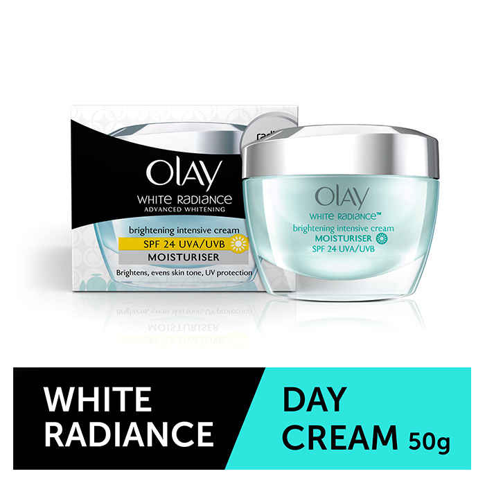 Buy Olay White Radiance Advanced Whitening Brightening Intensive Skin Cream (50 g) - Purplle