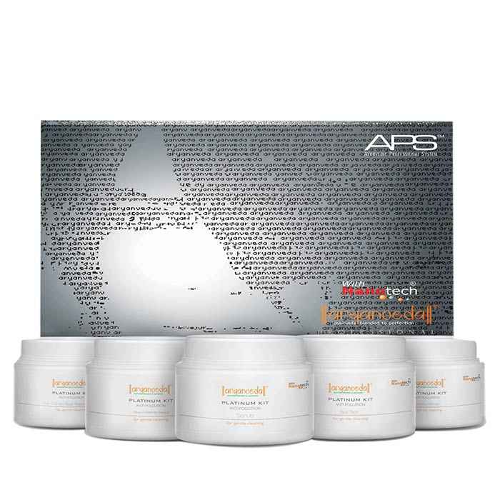 Buy Aryanveda Anti Pollution Platinum Kit (160 g + 10 ml) - Purplle