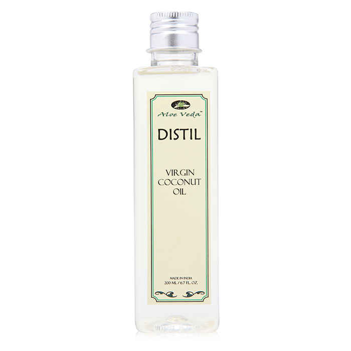 Buy Aloe Veda Massage Oil Virgin Coconut Oil 200 ml - Purplle