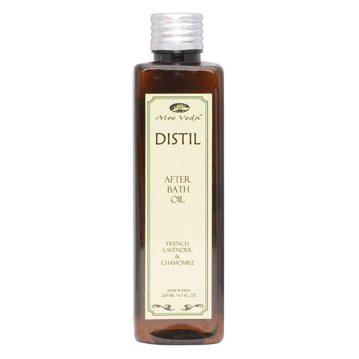 Buy Aloe Veda After Bath Oil Chamomile Lavender 200 ml - Purplle
