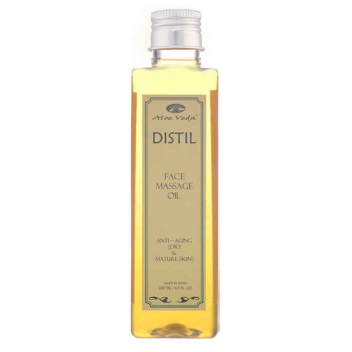 Buy Aloe Veda Face Massage Oil Anti-Aging Dry Skin 200 ml - Purplle