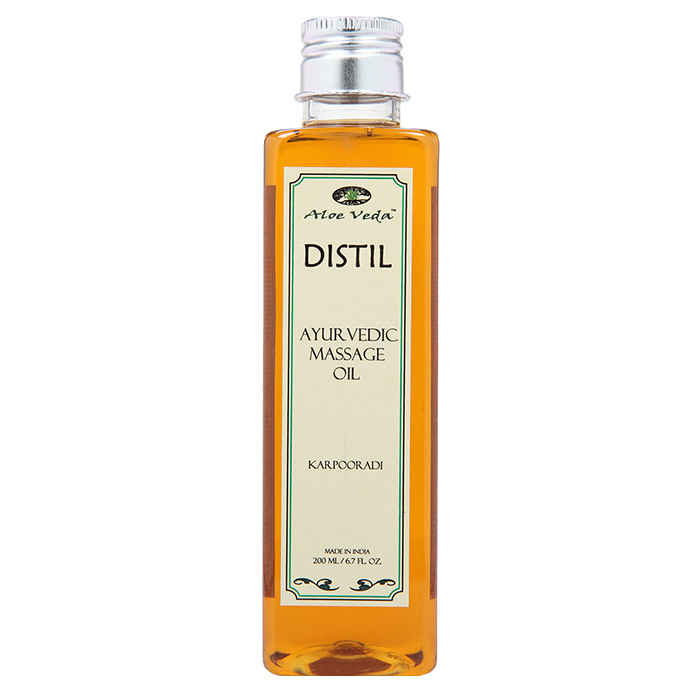 Buy Aloe Veda Ayurvedic Massage Oil Karpooradi 200 ml - Purplle
