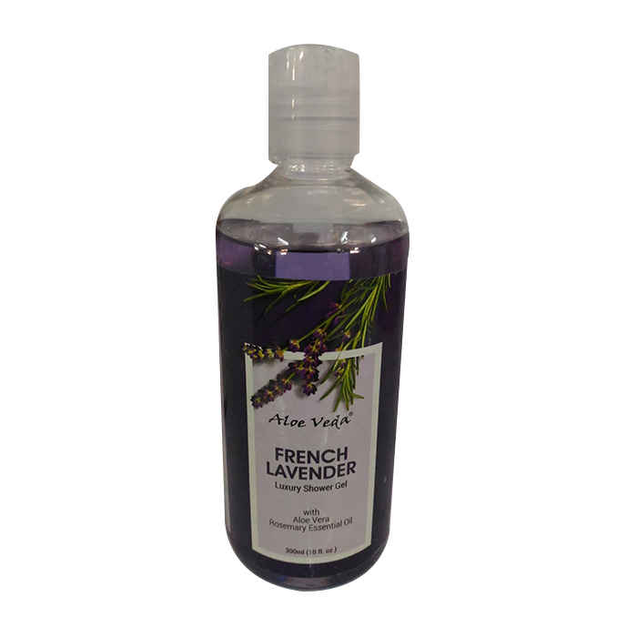 Buy Aloe Veda French Lavender Luxury Shower Gel with Aloe vera Rosemary Essential Oil 300 ml - Purplle