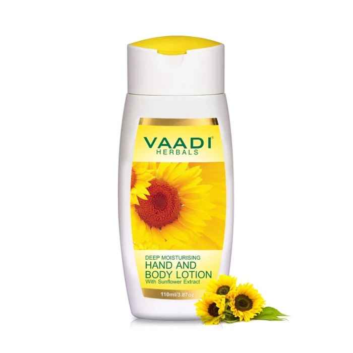 Buy Vaadi Herbals Hand & Body Lotion With Sunflower Extract (110 ml) - Purplle