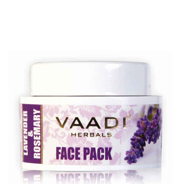 Buy Vaadi Herbals Lavender Anti-Ageing Face Pack (25 g) - Purplle