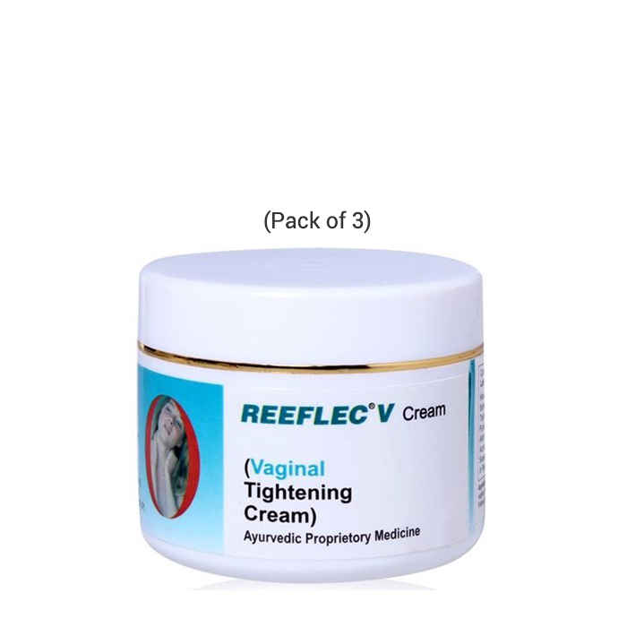 Buy Lasky Herbal Reeflec V Vagina Tightening Cream (50 g) (Pack of 3) - Purplle