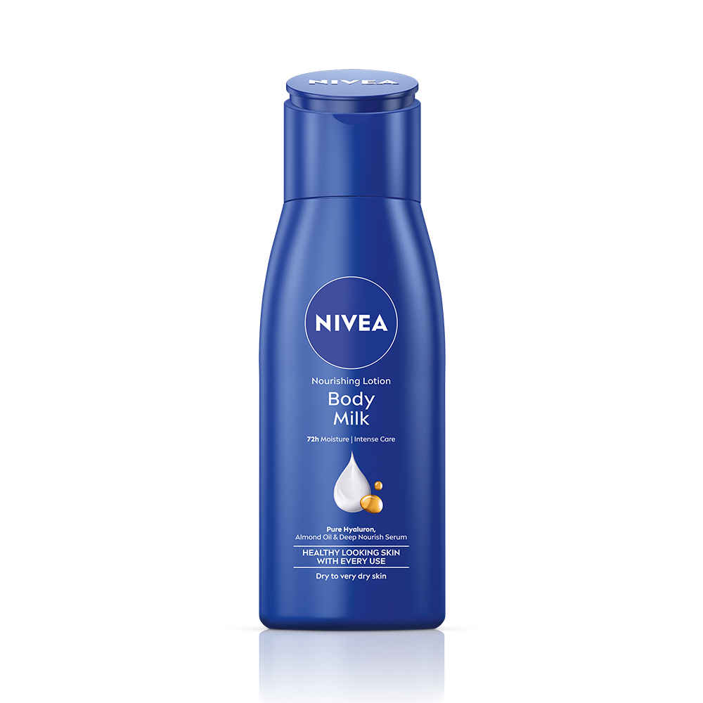 Buy Nivea Nourishing Body Milk with Almond Oil (75 ml) - Purplle