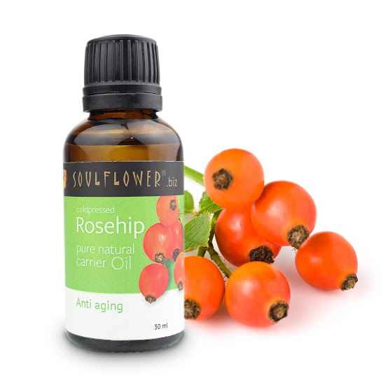 Buy Soulflower Cold Pressed Rosehip Carrier Oil (30 ml) - Purplle