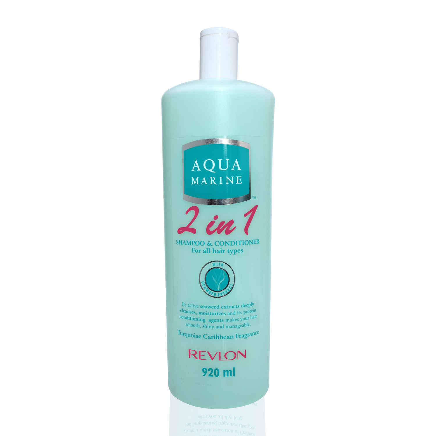 Buy Revlon Aquamarine 2-in-1 Shampoo Conditioner 920 ml - Purplle