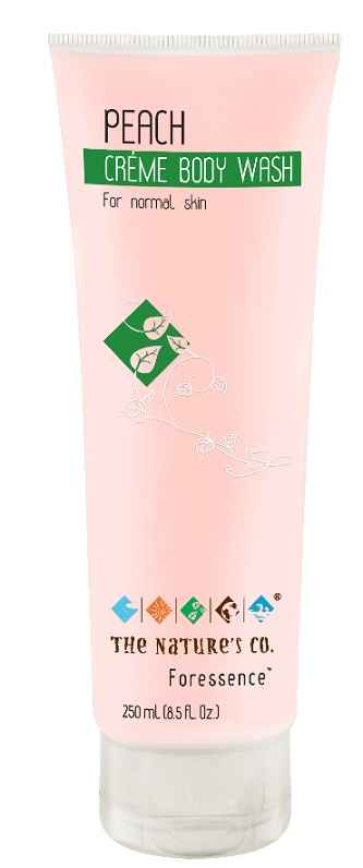 Buy The Natures Co. Peach Creme Body Wash (250 ml) - Purplle