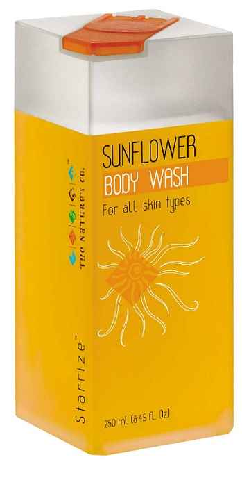 Buy The Natures Co. Sunflower Body Wash (250 ml) - Purplle