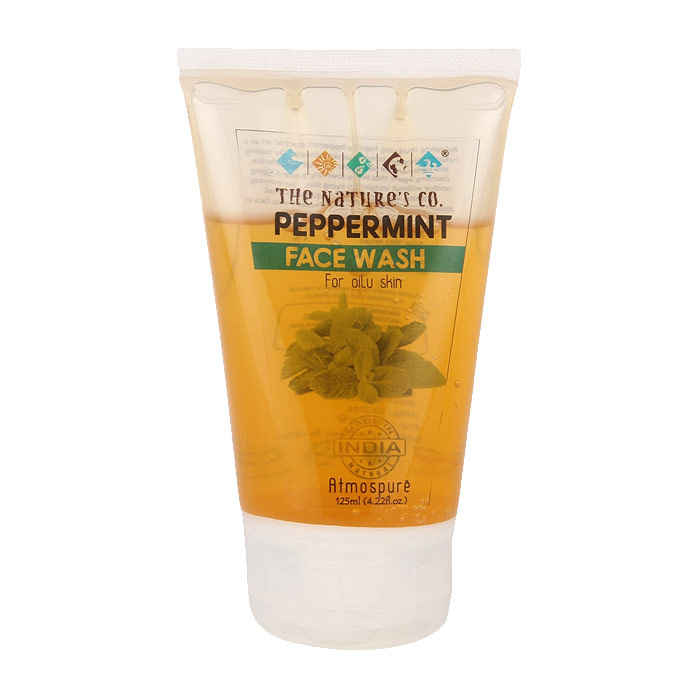 Buy The Natures Co Peppermint Face Wash for Oily Skin (125 ml) - Purplle