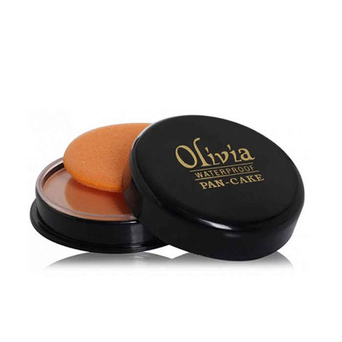 Buy Olivia Waterproof Pan Cake Almond Dust 26 (25 g) - Purplle