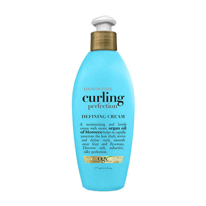 Buy OGX (Organix) Moroccan Argan Oil Curling Perfection Defining Cream (177 ml) - Purplle