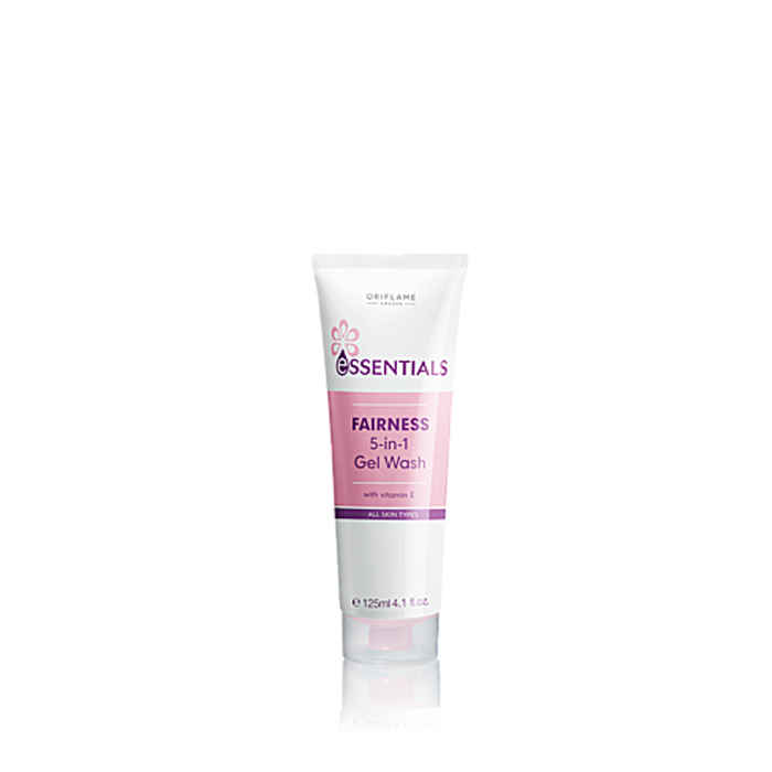 Buy Oriflame Essentials Fairness 5 in 1 Gel Wash (125 ml) - Purplle