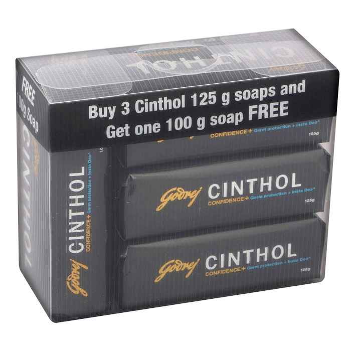 Buy Cinthol Strong Soap (125 g) (Pack of 3) - Purplle