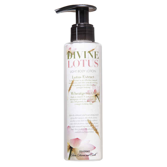 Buy Nyassa Divine Lotus Light Body Lotion (145 ml) - Purplle