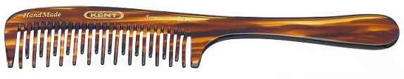 Buy Kent Authentic Handmade Curved Double Row Detangling Comb (195 mm) - Purplle