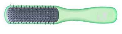Buy Kent Everyday Combing & Styling Brush Non Scratch Ion Quills for Short Hair Aqua Color AHGLO2 - Purplle