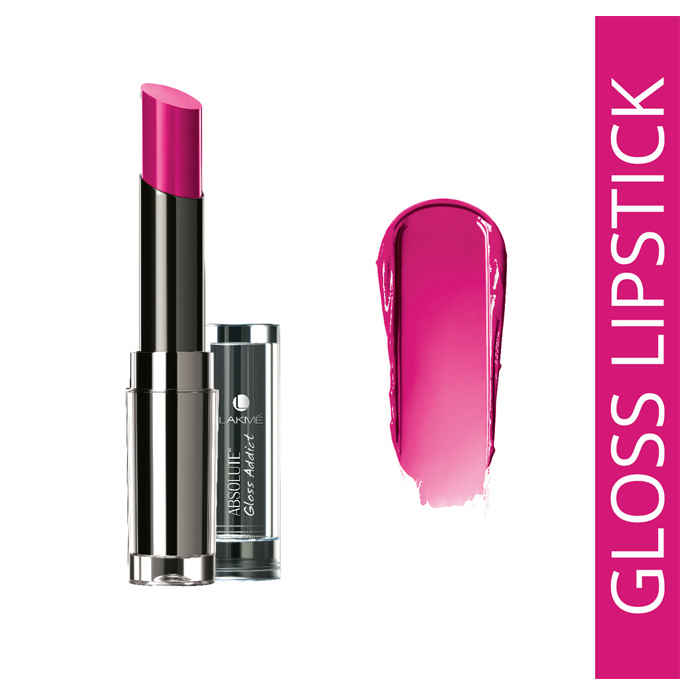 Buy Lakme Absolute Gloss Addict Lipstick Plum Perfect (4 ml) - Purplle