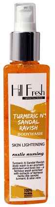 Buy Hill Fresh Turmeric N Sandal Ravish Body Wash (200 ml) - Purplle