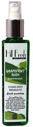 Buy Hill Fresh Grape Fruit Rush Body wash (200 ml) - Purplle