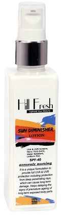 Buy Hill Fresh Sun Deminisher Lotion SPF 40 (100 ml) - Purplle