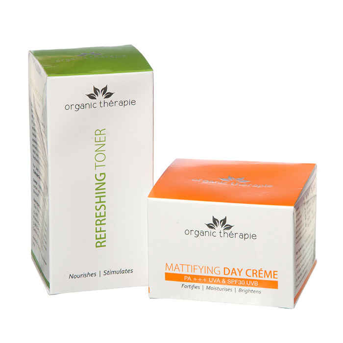 Buy Organic Therapie Pure Skin Moisturisure Combo - Purplle