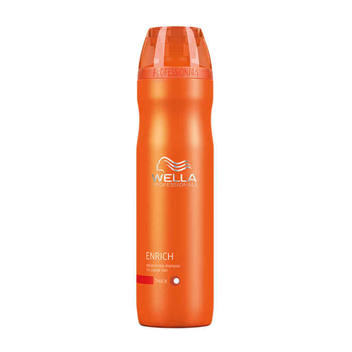 Buy Wella Professionals Enrich Moisturizing Shampoo For Dry & Damaged Hair (250 ml) - Purplle