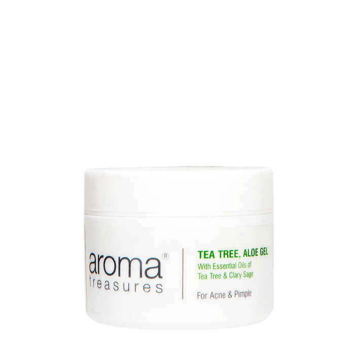 Buy Aroma Treasures Tea Tree Aloe Gel (50 g) - Purplle