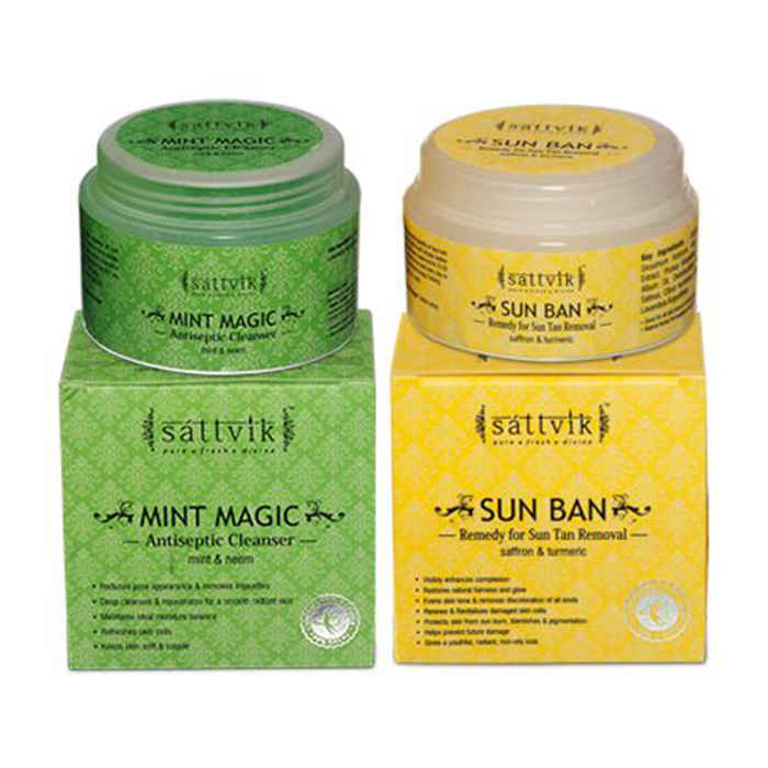 Buy Sattvik Organics Anti Tan Combo - Purplle