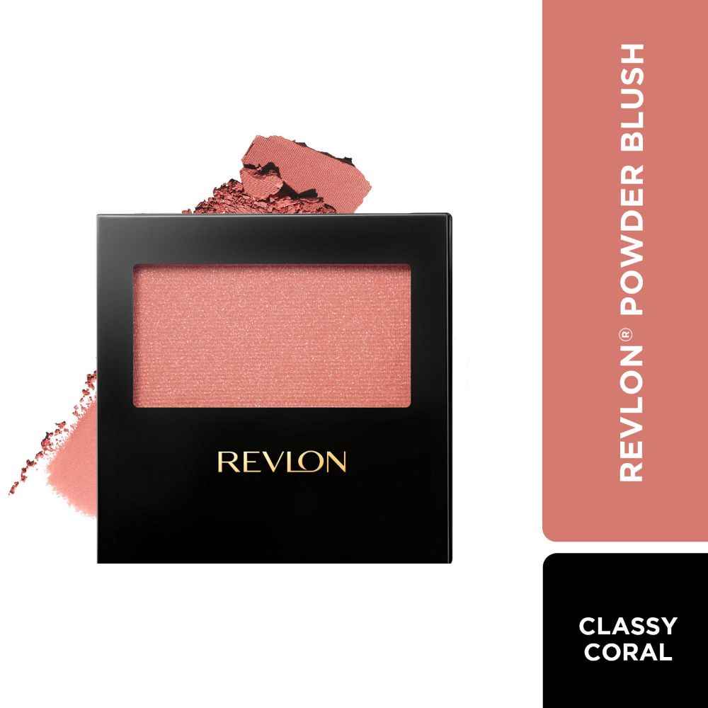 Buy Revlon Powder Blush Classy Coral 5 g - Purplle